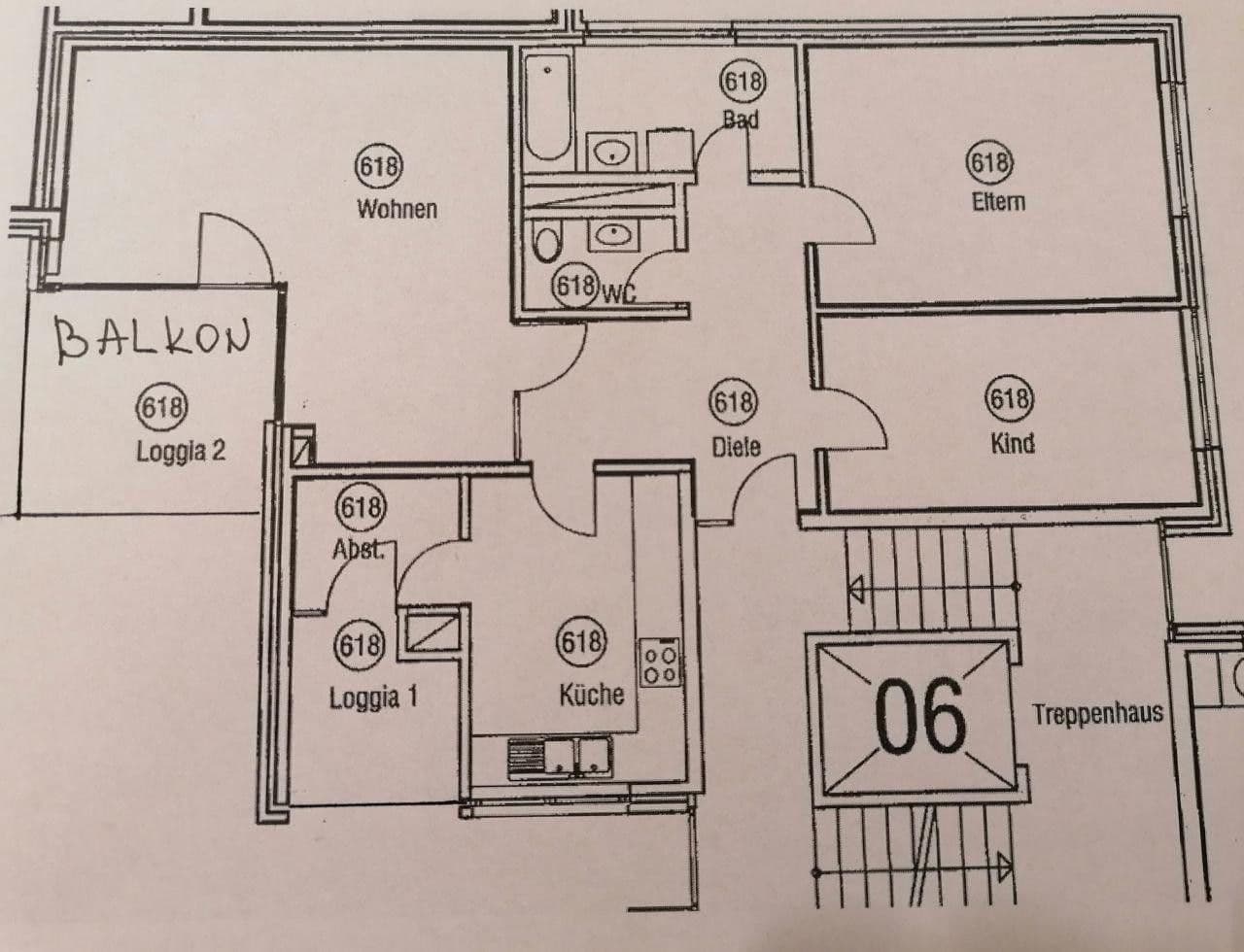 Prodej bytu 3+kk 95 m², Stuttgart - Möhringen, Bádensko-Württembersko Prodej bytu 3+kk 95 m², Stuttgart - Möhringen, Bádensko-Württembersko