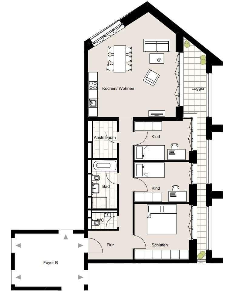 Pronájem bytu 4+1 105 m², Sonninstr 17, Hamburg, Hamburg Pronájem bytu 4+1 105 m², Sonninstr 17, Hamburg, Hamburg