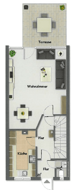 Prodej domu 113 m², pozemek 180 m², Hinter den Eichbäumen 19, 60433 Frankfurt, Frankfurt, Hessen Prodej domu 113 m², pozemek 180 m², Hinter den Eichbäumen 19, 60433 Frankfurt, Frankfurt, Hessen