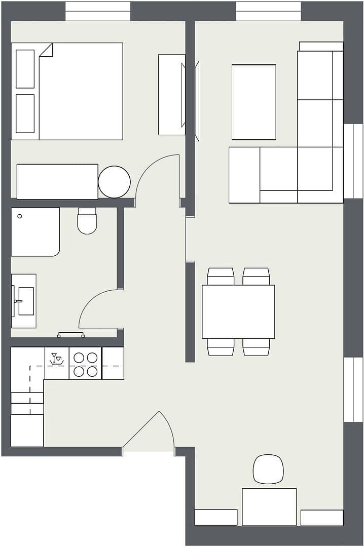 Pronájem bytu 2+1 55 m², berlin, Berlín Pronájem bytu 2+1 55 m², berlin, Berlín