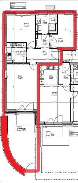 Pronájem bytu 3+1 73 m², Töpfertwiete 9a, Hamburg, Hamburg Pronájem bytu 3+1 73 m², Töpfertwiete 9a, Hamburg, Hamburg