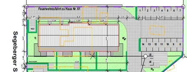 Pronájem bytu 2+1 45 m², Segeberger Str. 57, Neumünster, Šlesvicko-Holštýnsko Pronájem bytu 2+1 45 m², Segeberger Str. 57, Neumünster, Šlesvicko-Holštýnsko