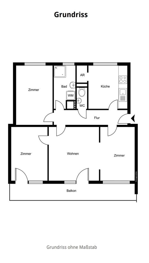 Pronájem bytu 4+1 90 m², Sandgasse 2, Dornbirn, Vorarlbersko Pronájem bytu 4+1 90 m², Sandgasse 2, Dornbirn, Vorarlbersko