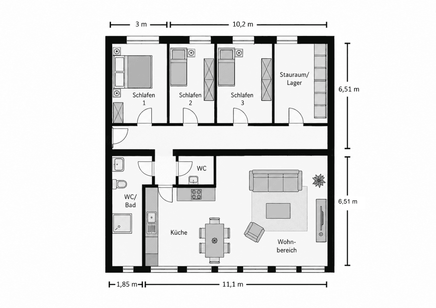 Prodej bytu 6+1 169 m², Haagstr. 1-5, Moers, Severní Porýní-Vestfálsko Prodej bytu 6+1 169 m², Haagstr. 1-5, Moers, Severní Porýní-Vestfálsko