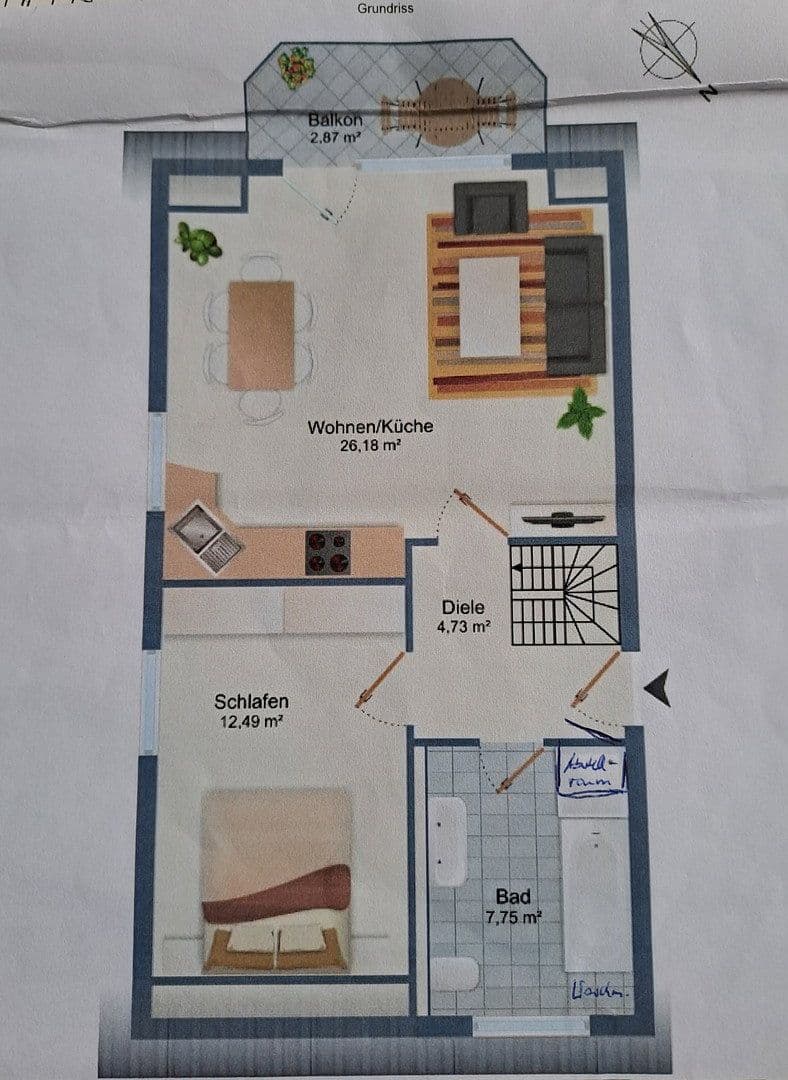 Prodej bytu 3+1 67 m², Hamburg, Hamburg Prodej bytu 3+1 67 m², Hamburg, Hamburg
