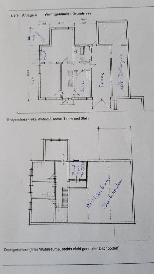 Prodej domu 240 m², pozemek 5.357 m², Okerstr. 84, Schwülper, Dolní Sasko Prodej domu 240 m², pozemek 5.357 m², Okerstr. 84, Schwülper, Dolní Sasko
