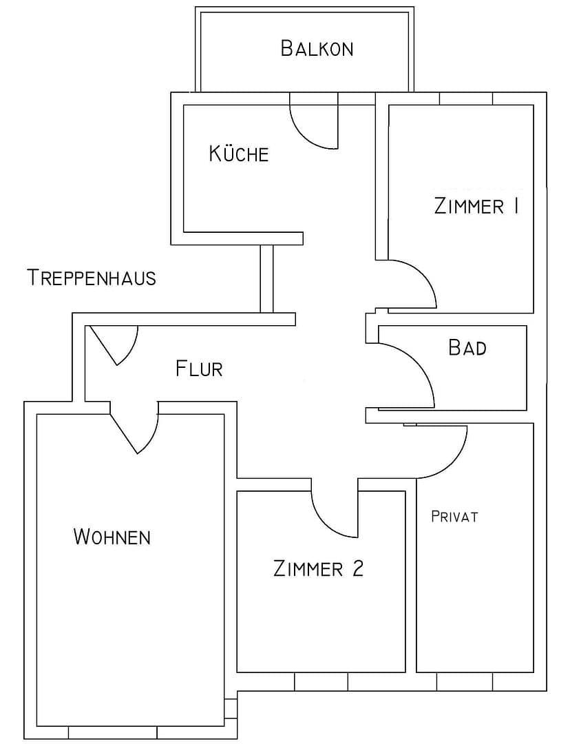 Pronájem bytu 3+1 75 m², Erfurt, Durynsko Pronájem bytu 3+1 75 m², Erfurt, Durynsko