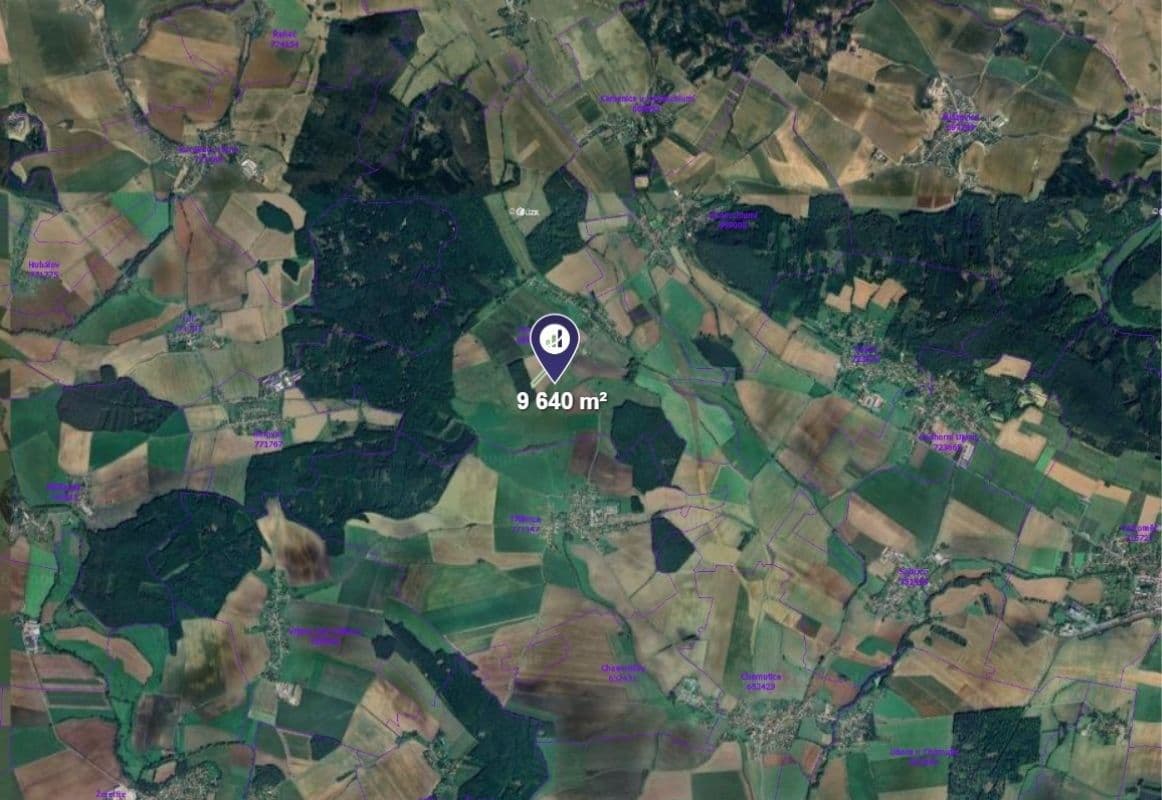 Prodej pozemku 9.640 m², Kovač, Královéhradecký kraj Prodej pozemku 9.640 m², Kovač, Královéhradecký kraj