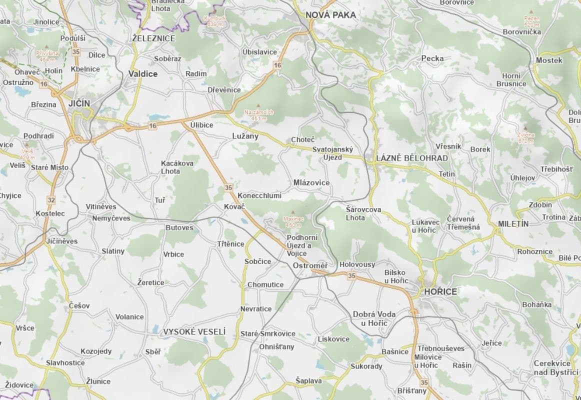 Prodej pozemku 9.640 m², Kovač, Královéhradecký kraj Prodej pozemku 9.640 m², Kovač, Královéhradecký kraj