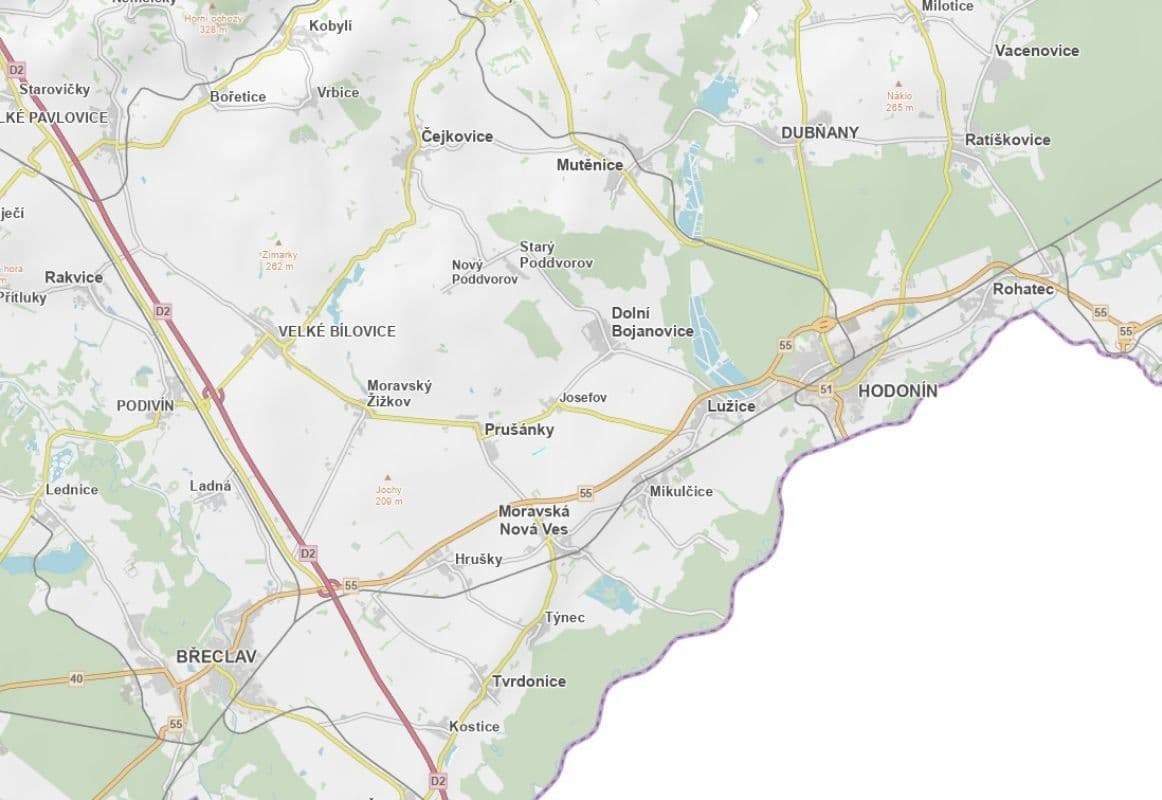 Prodej pozemku 2.295 m², Prušánky, Jihomoravský kraj Prodej pozemku 2.295 m², Prušánky, Jihomoravský kraj