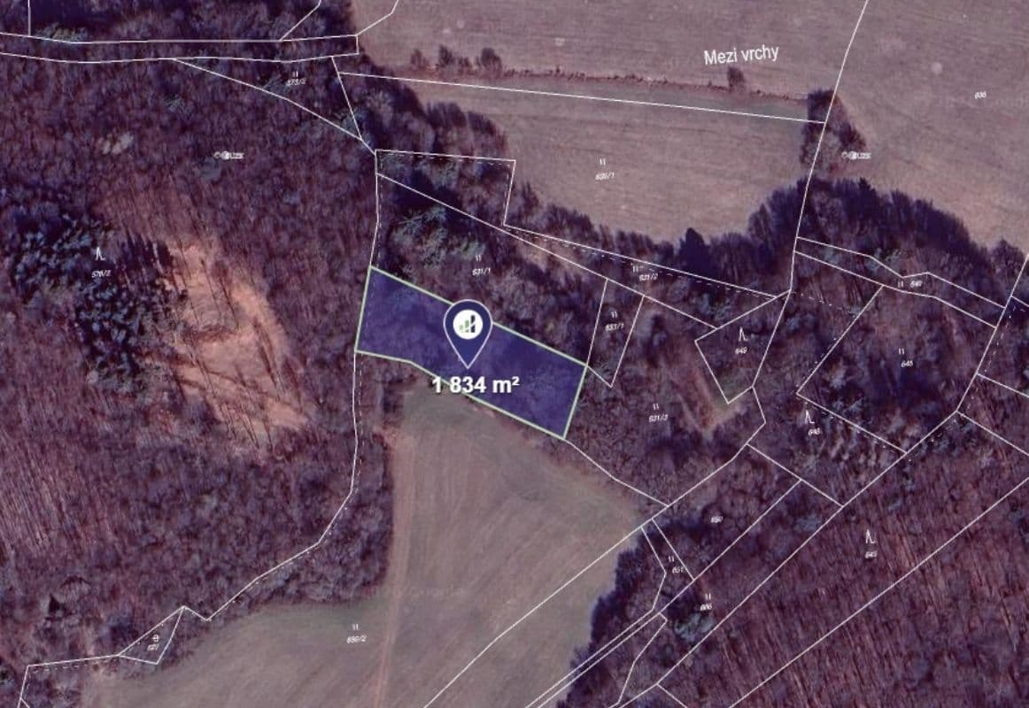 Prodej pozemku 1.834 m², Ludmírov, Olomoucký kraj Prodej pozemku 1.834 m², Ludmírov, Olomoucký kraj