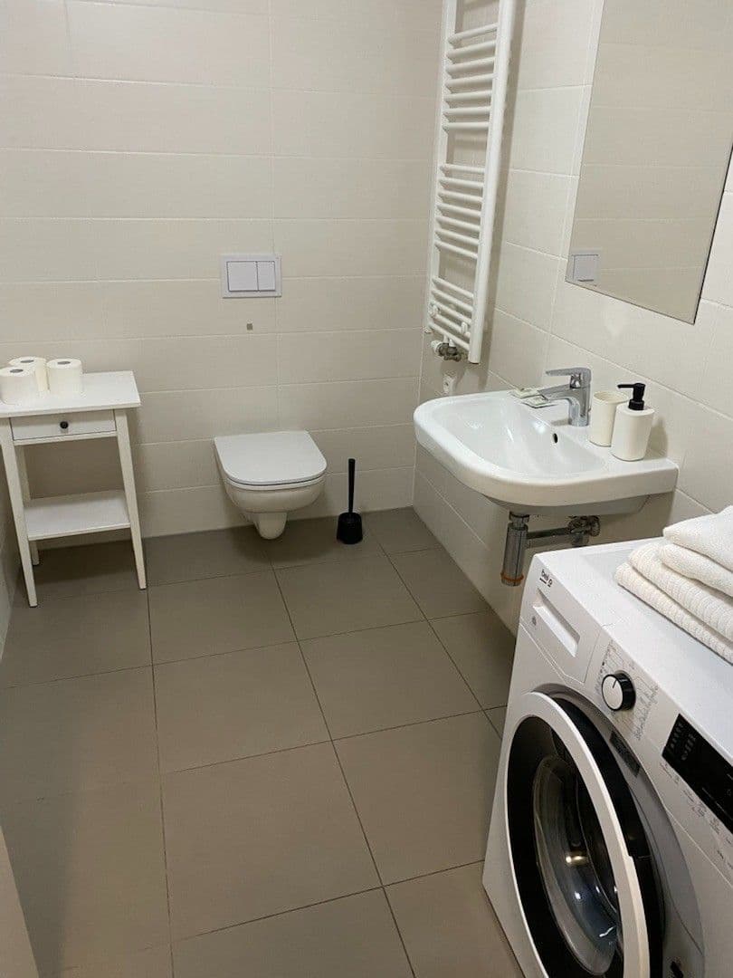 Pronájem bytu 1+kk 35 m², U Mlýnského kanálu, Praha, Praha Pronájem bytu 1+kk 35 m², U Mlýnského kanálu, Praha, Praha