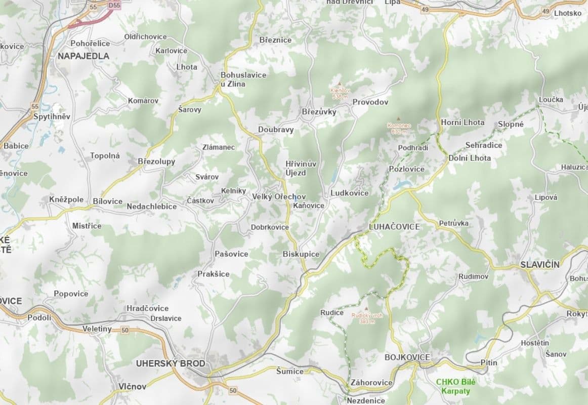 Prodej pozemku 19.906 m², Kaňovice, Zlínský kraj Prodej pozemku 19.906 m², Kaňovice, Zlínský kraj