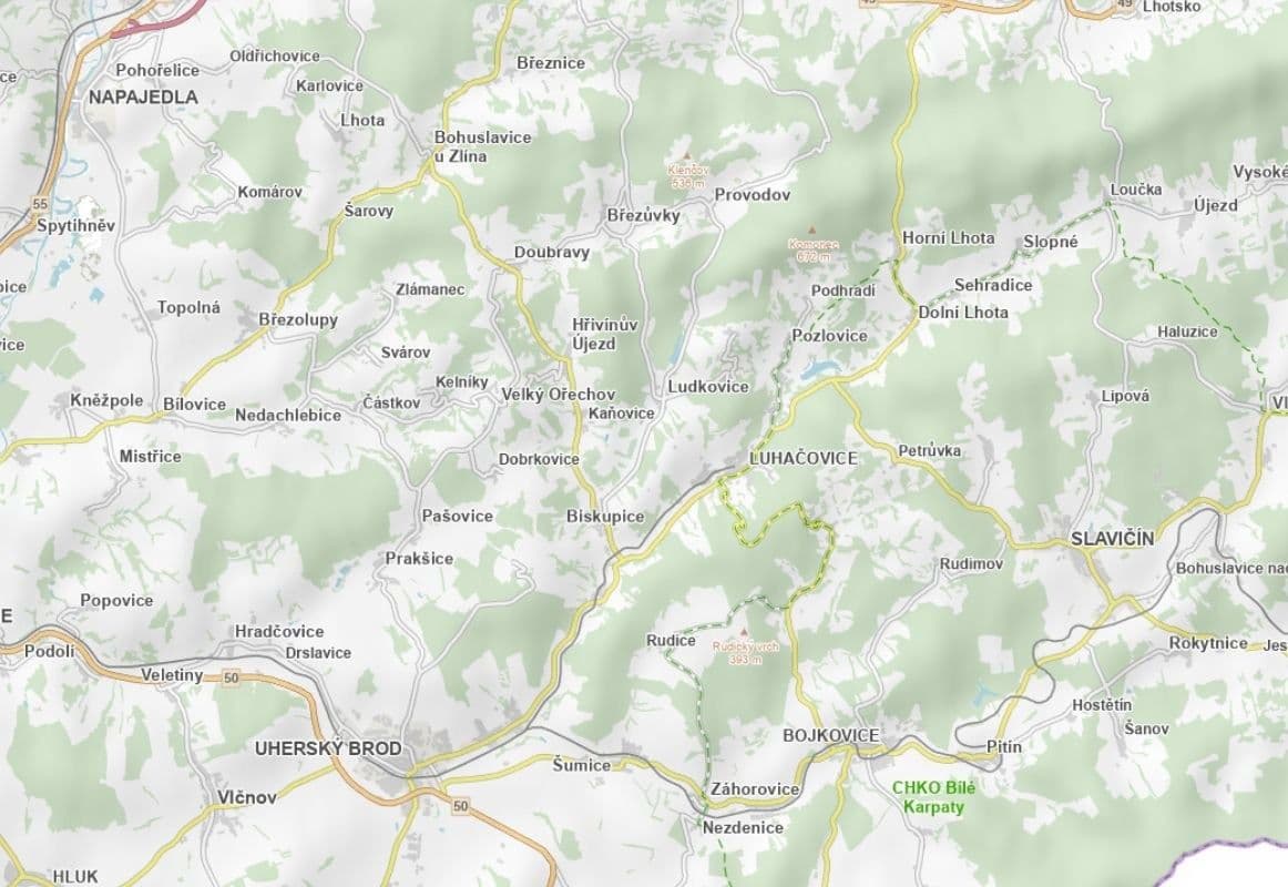 Prodej pozemku 10.909 m², Kaňovice, Zlínský kraj Prodej pozemku 10.909 m², Kaňovice, Zlínský kraj