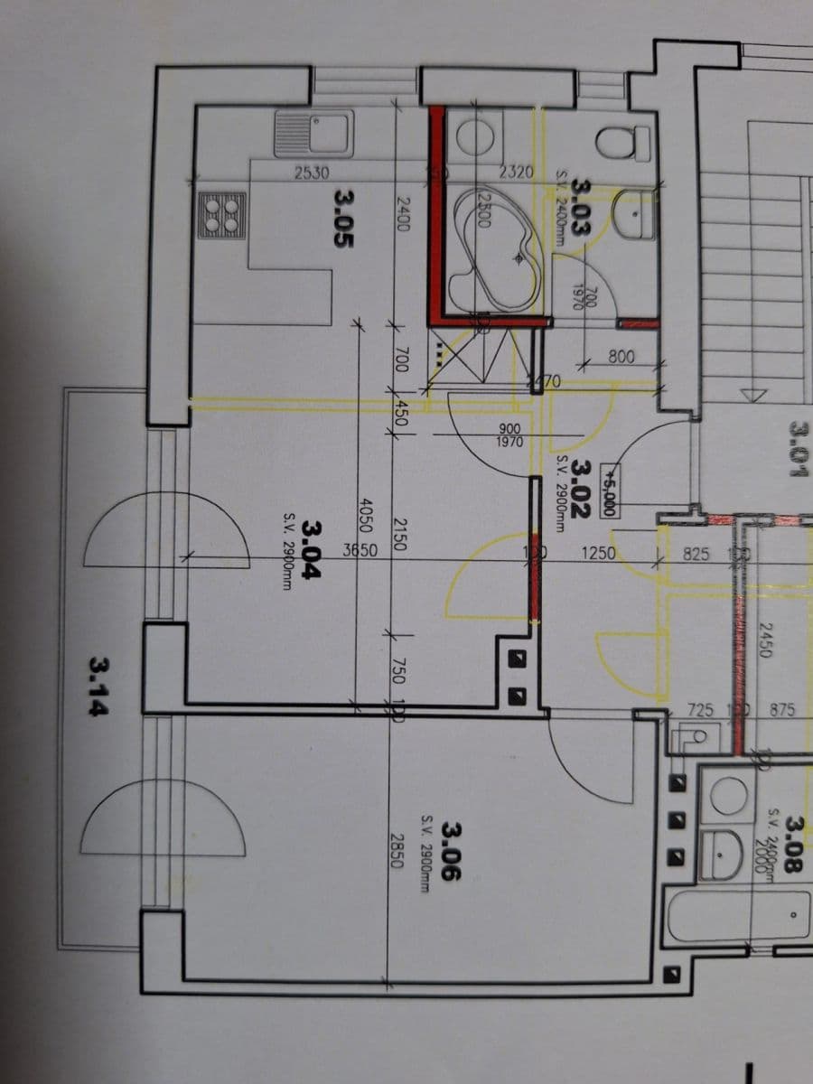Pronájem bytu 2+kk 54 m², Služská, Praha, Praha Pronájem bytu 2+kk 54 m², Služská, Praha, Praha
