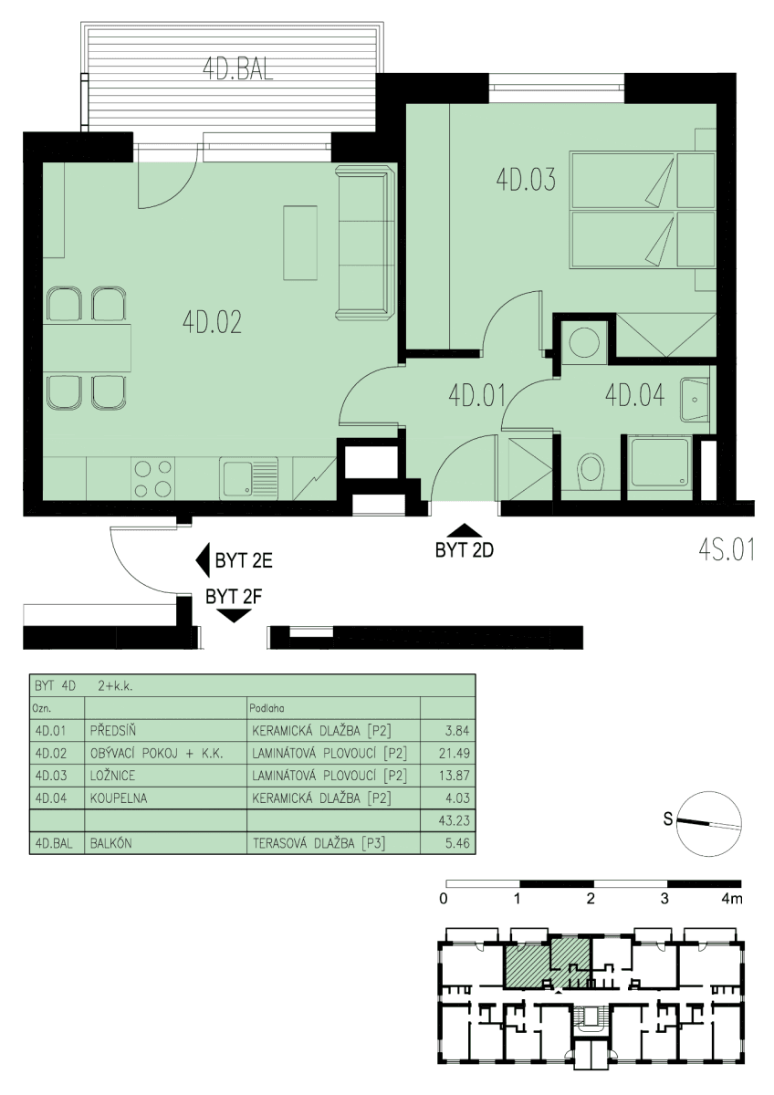 Pronájem bytu 2+kk 45 m², Zborovská, Jince, Středočeský kraj Pronájem bytu 2+kk 45 m², Zborovská, Jince, Středočeský kraj