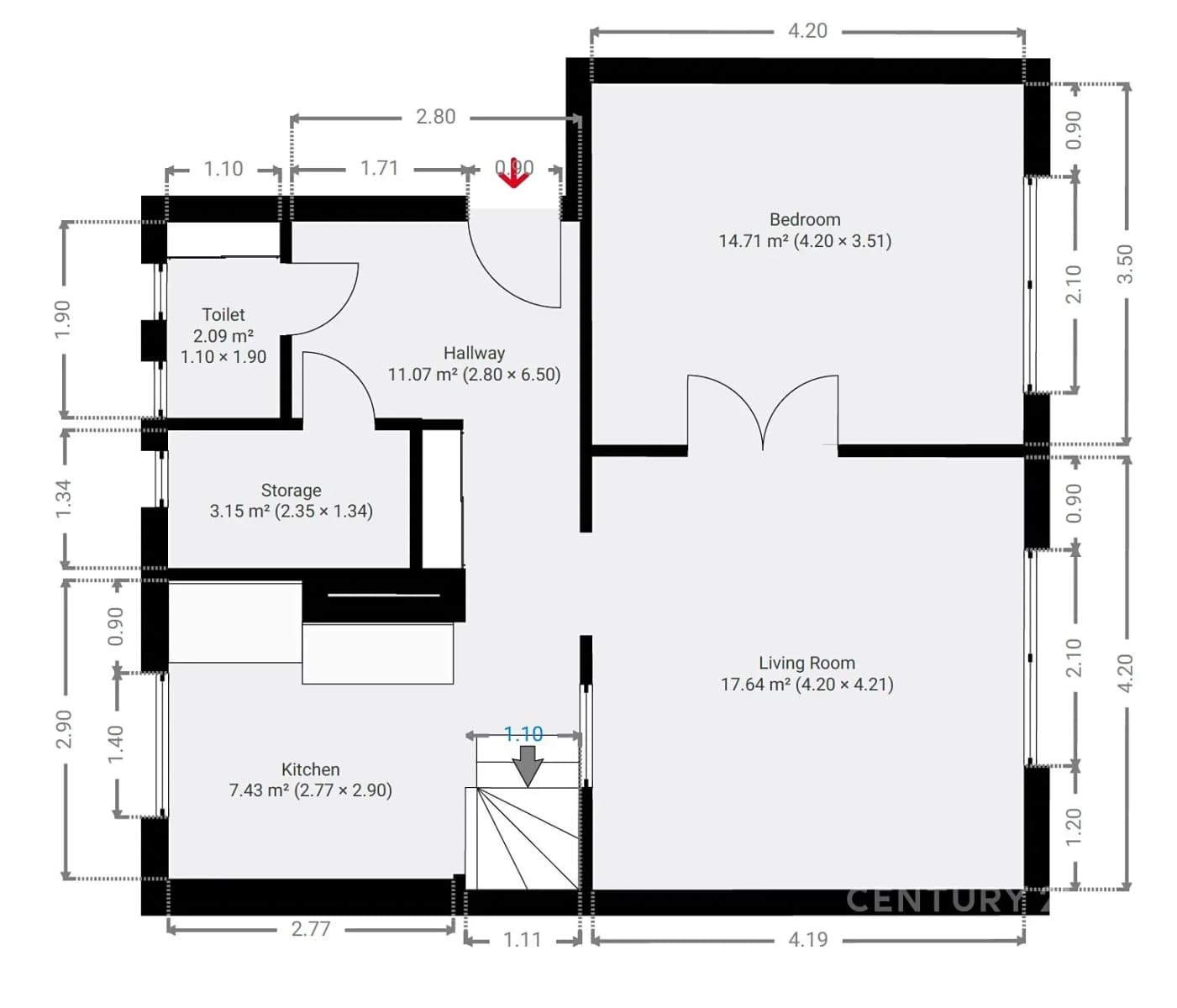 Pronájem bytu 3+1 108 m², Poděbradská, Praha, Praha Pronájem bytu 3+1 108 m², Poděbradská, Praha, Praha