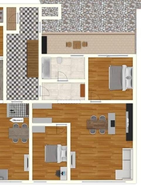 Pronájem bytu 3+1 62 m², Hauptstraße 59, Albersweiler, Porýní-Falc Pronájem bytu 3+1 62 m², Hauptstraße 59, Albersweiler, Porýní-Falc