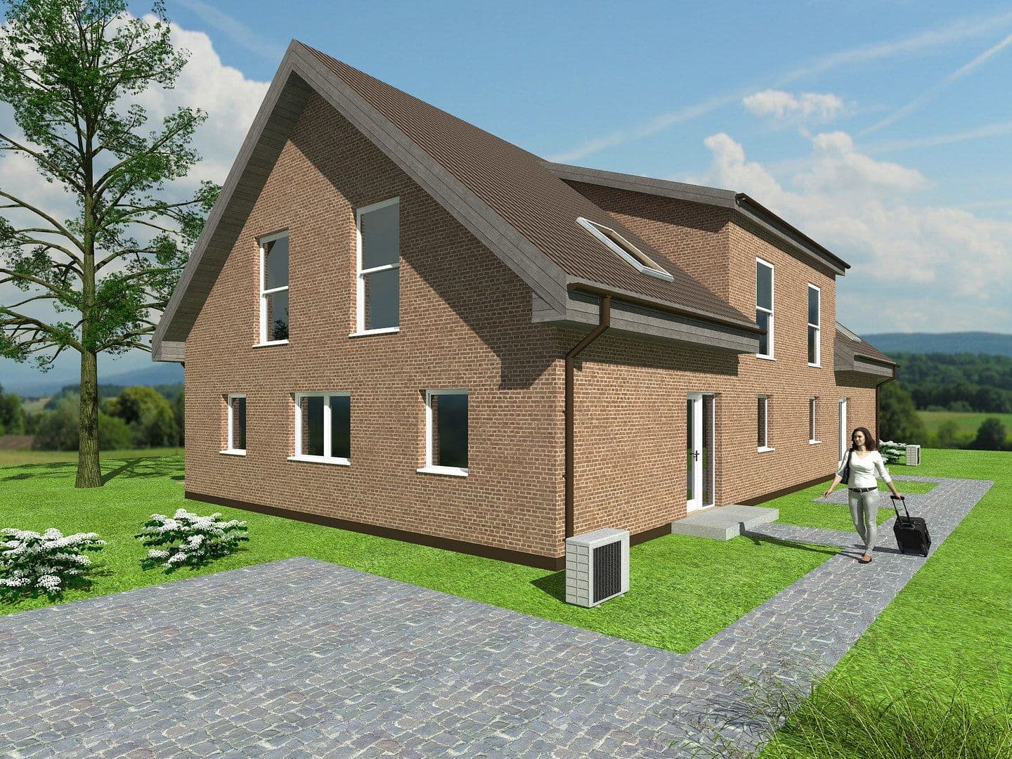 Pronájem domu 135 m², pozemek 550 m², Reetgang 13, Tespe, Dolní Sasko Pronájem domu 135 m², pozemek 550 m², Reetgang 13, Tespe, Dolní Sasko