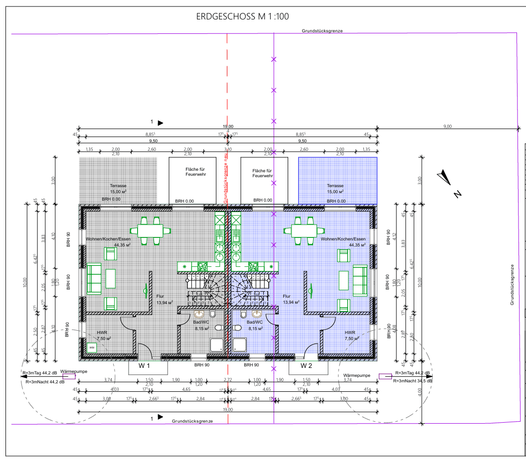 Pronájem domu 135 m², pozemek 550 m², Reetgang 13, Tespe, Dolní Sasko Pronájem domu 135 m², pozemek 550 m², Reetgang 13, Tespe, Dolní Sasko