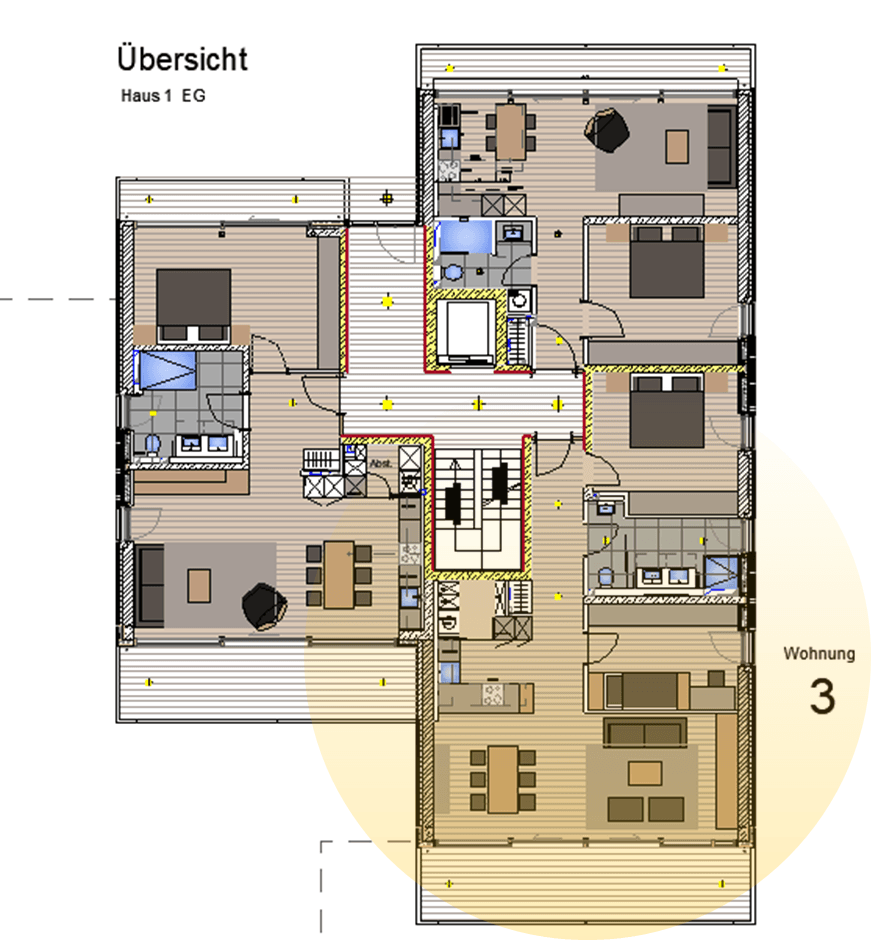 Pronájem bytu 3+kk 90 m², Kinzigstraße 33, Hausach, Bádensko-Württembersko Pronájem bytu 3+kk 90 m², Kinzigstraße 33, Hausach, Bádensko-Württembersko