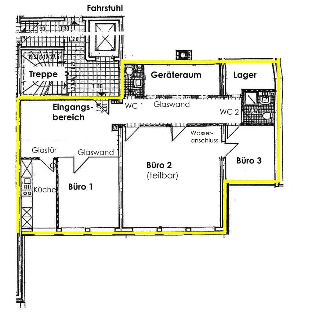 Pronájem kanceláře 117 m², Wallstraße 1, Winsen (Luhe), Dolní Sasko Pronájem kanceláře 117 m², Wallstraße 1, Winsen (Luhe), Dolní Sasko