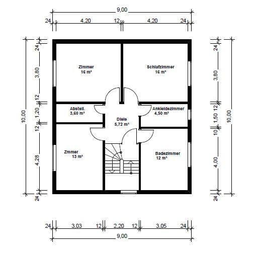 Pronájem domu 142 m², pozemek 300 m², Bad Schönborn, Bádensko-Württembersko Pronájem domu 142 m², pozemek 300 m², Bad Schönborn, Bádensko-Württembersko