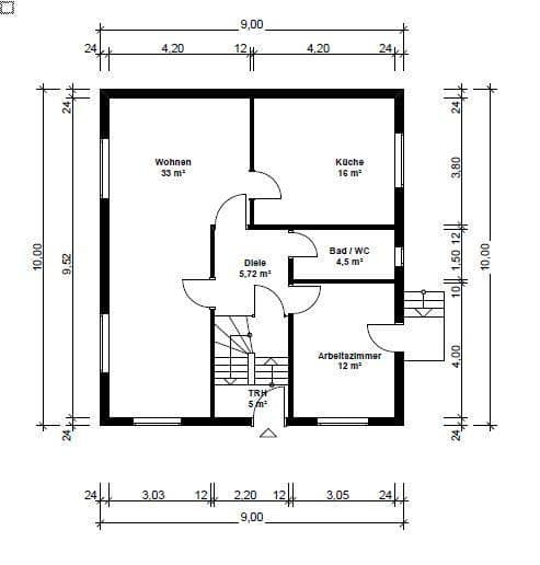 Pronájem domu 142 m², pozemek 300 m², Bad Schönborn, Bádensko-Württembersko Pronájem domu 142 m², pozemek 300 m², Bad Schönborn, Bádensko-Württembersko