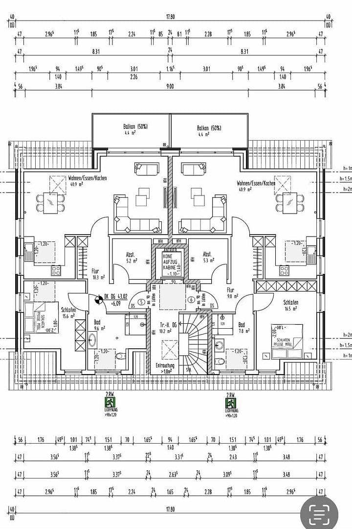 Pronájem bytu 2+kk 85 m², Meerbuscher Straße 283, Meerbusch, Severní Porýní-Vestfálsko Pronájem bytu 2+kk 85 m², Meerbuscher Straße 283, Meerbusch, Severní Porýní-Vestfálsko