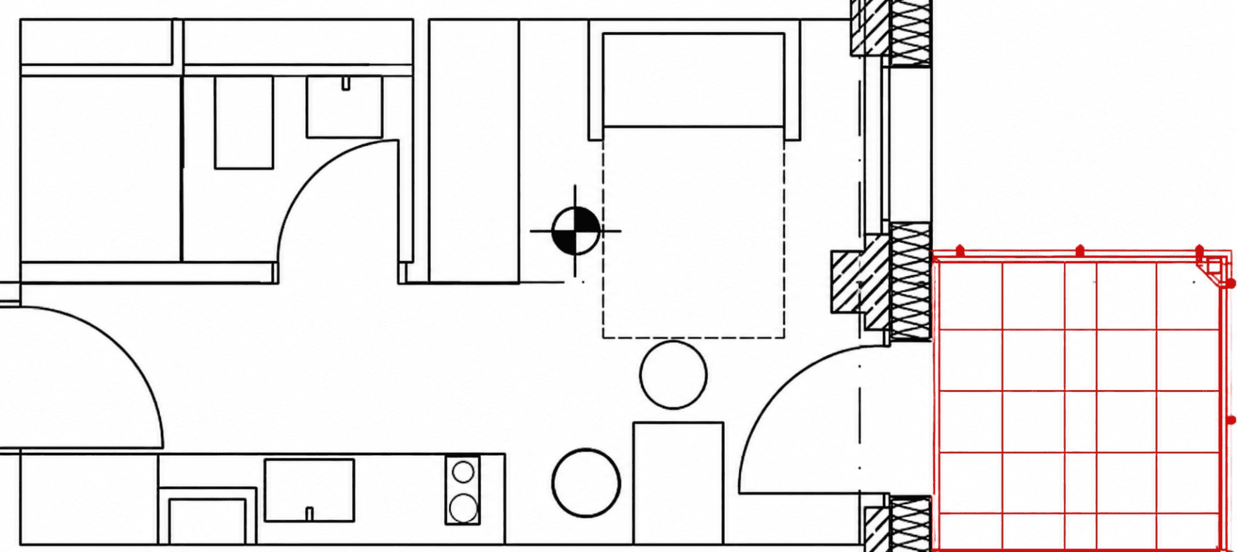 Pronájem bytu 1+1 20 m², Frankfurt, Hessen Pronájem bytu 1+1 20 m², Frankfurt, Hessen