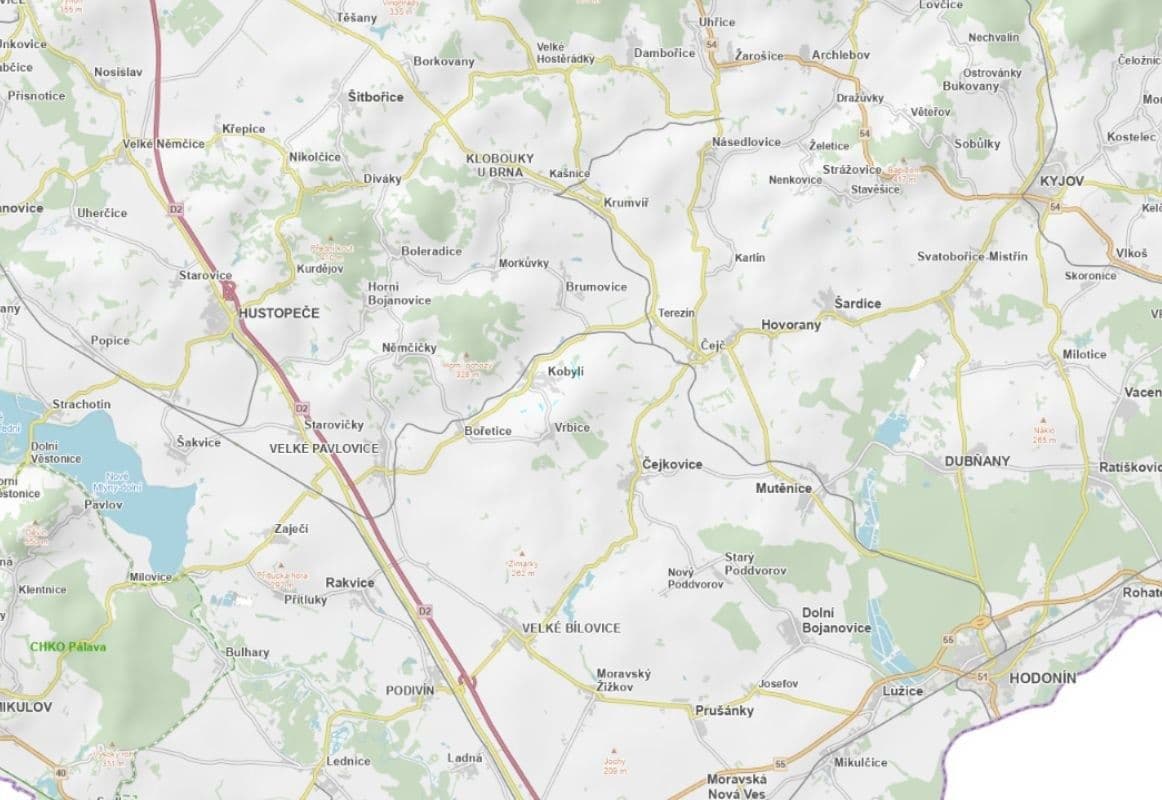 Prodej pozemku 14.816 m², Kobylí, Jihomoravský kraj Prodej pozemku 14.816 m², Kobylí, Jihomoravský kraj