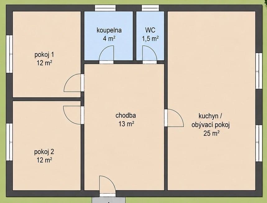 Prodej bytu 3+kk 68 m², Jetelová, Praha, Praha Prodej bytu 3+kk 68 m², Jetelová, Praha, Praha