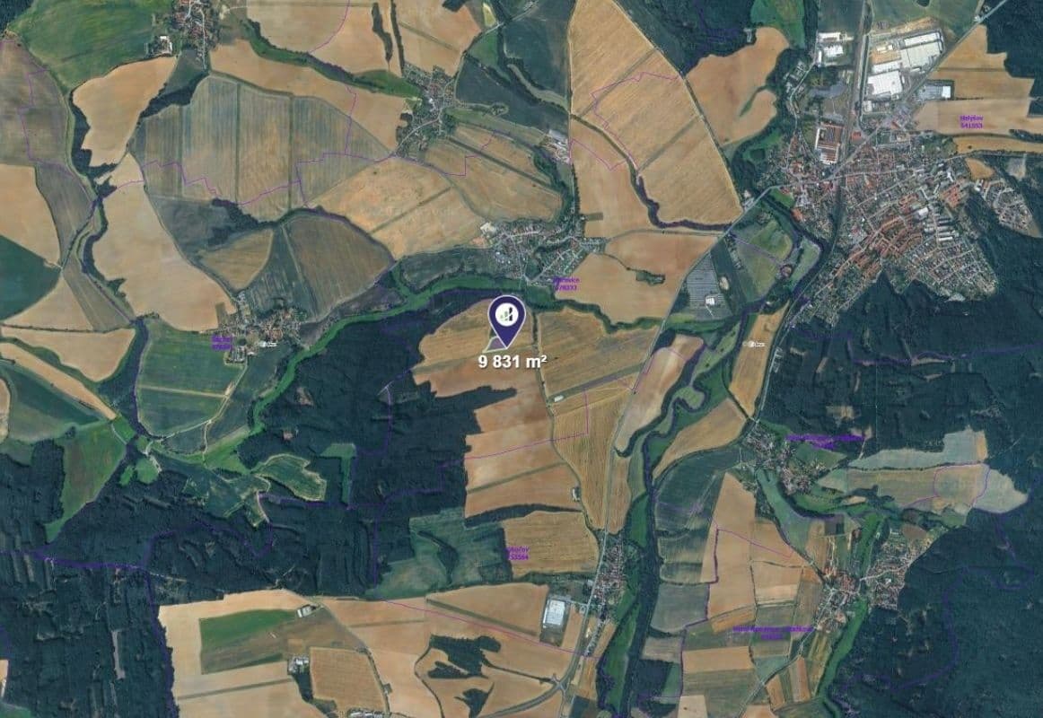 Prodej pozemku 3.277 m², Kvíčovice, Plzeňský kraj Prodej pozemku 3.277 m², Kvíčovice, Plzeňský kraj
