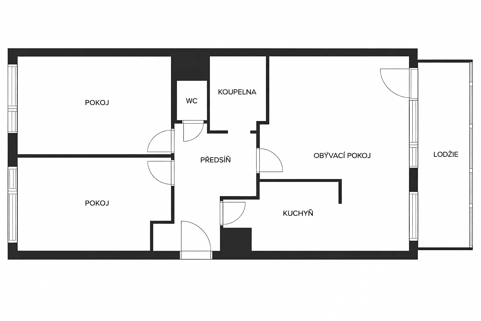 Prodej bytu 3+1 76 m², Praha, Praha Prodej bytu 3+1 76 m², Praha, Praha