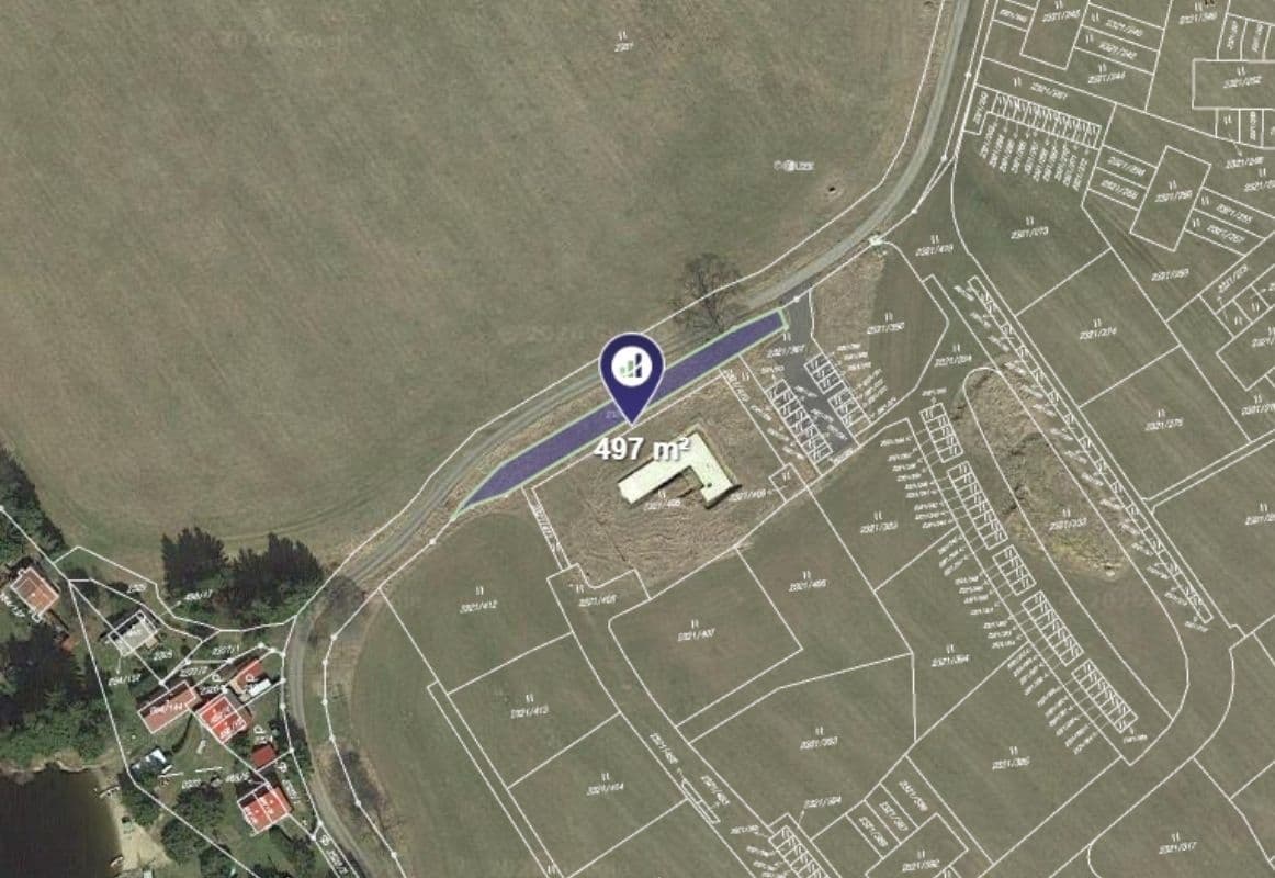 Prodej pozemku 497 m², Frymburk, Jihočeský kraj Prodej pozemku 497 m², Frymburk, Jihočeský kraj