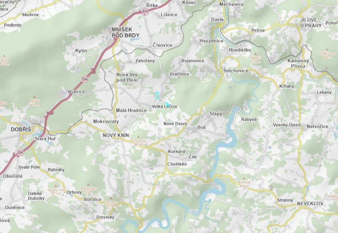 Prodej pozemku 11.051 m², Bojanovice, Středočeský kraj Prodej pozemku 11.051 m², Bojanovice, Středočeský kraj