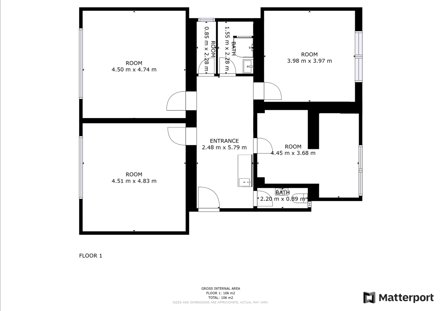 Pronájem bytu 4+1 106 m², Štefánikova, Zlín, Zlínský kraj Pronájem bytu 4+1 106 m², Štefánikova, Zlín, Zlínský kraj