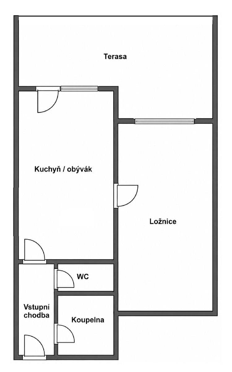 Pronájem bytu 2+kk 53 m², Pod Haltýřem, Praha, Praha Pronájem bytu 2+kk 53 m², Pod Haltýřem, Praha, Praha
