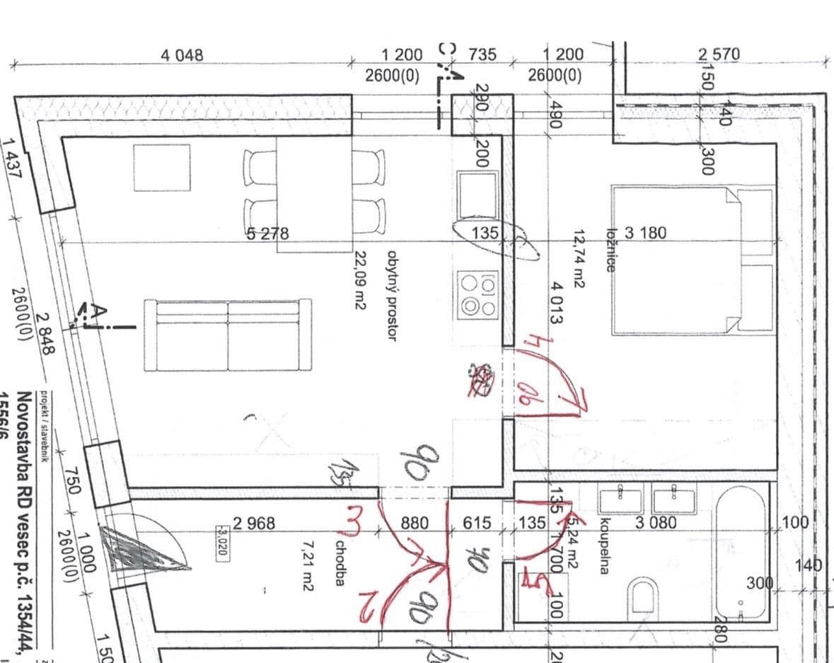 Pronájem bytu 2+kk 52 m², K Sportovnímu Areálu, Liberec, Liberecký kraj Pronájem bytu 2+kk 52 m², K Sportovnímu Areálu, Liberec, Liberecký kraj