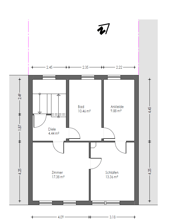 Prodej domu 157 m², pozemek 142 m², Mühlheim am Main, Hessen Prodej domu 157 m², pozemek 142 m², Mühlheim am Main, Hessen
