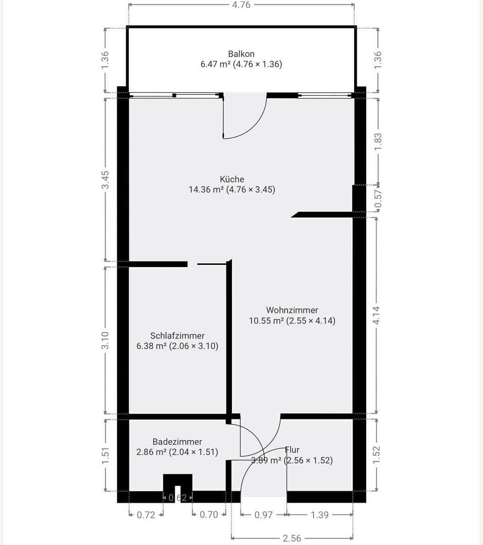Prodej bytu 2+1 43 m², Coventrystraße 57, Frankfurt am Main, Hessen Prodej bytu 2+1 43 m², Coventrystraße 57, Frankfurt am Main, Hessen