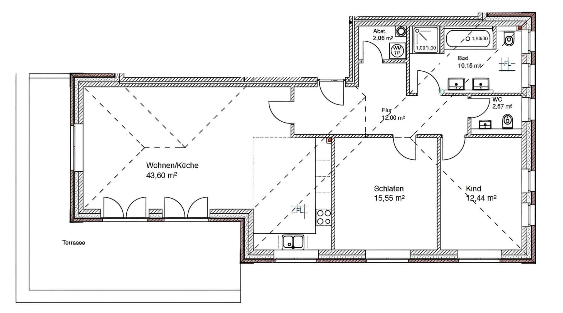 Pronájem bytu 3+1 105 m², Schulstraße 60a, Elmshorn, Šlesvicko-Holštýnsko Pronájem bytu 3+1 105 m², Schulstraße 60a, Elmshorn, Šlesvicko-Holštýnsko