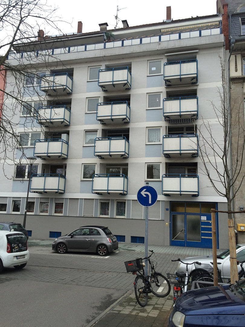 Pronájem bytu 1+1 35 m², Wilhelmsplatz 18, Offenbach, Hessen Pronájem bytu 1+1 35 m², Wilhelmsplatz 18, Offenbach, Hessen