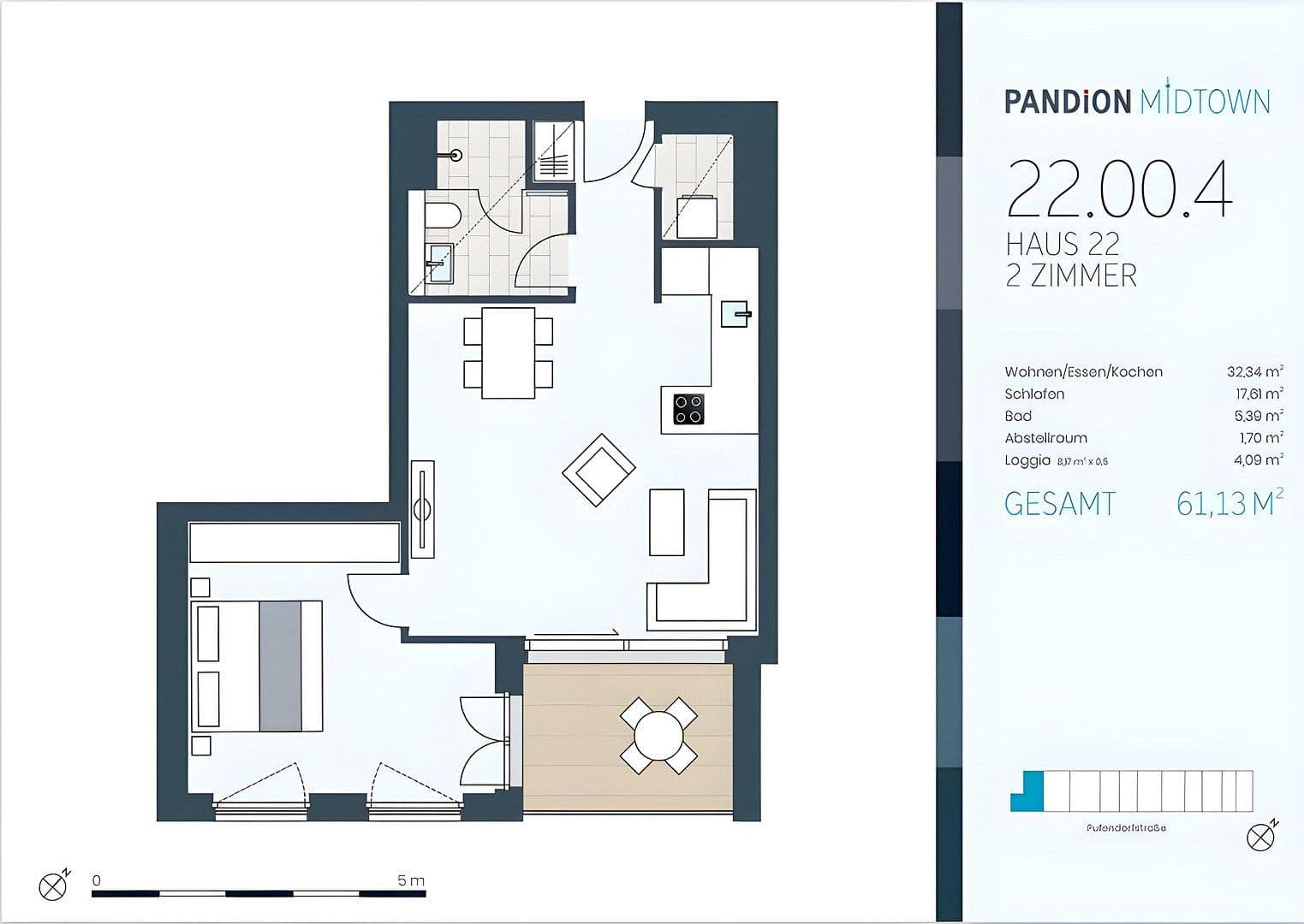 Pronájem bytu 2+1 61 m², Pufendorfstraße 4a, Berlin, Berlín Pronájem bytu 2+1 61 m², Pufendorfstraße 4a, Berlin, Berlín