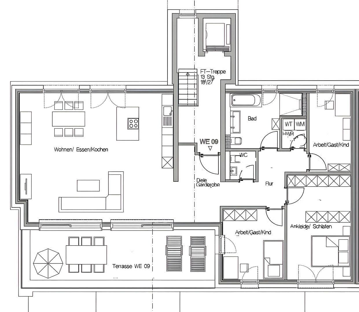 Pronájem bytu 4+1 143 m², Proviantbachstraße 13a, Augsburg, Bavorsko Pronájem bytu 4+1 143 m², Proviantbachstraße 13a, Augsburg, Bavorsko