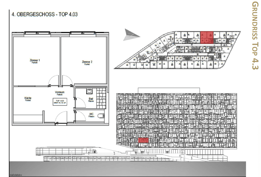 Pronájem bytu 2+1 52 m², PEMA 2 2-4, Innsbruck, Tyrolsko Pronájem bytu 2+1 52 m², PEMA 2 2-4, Innsbruck, Tyrolsko