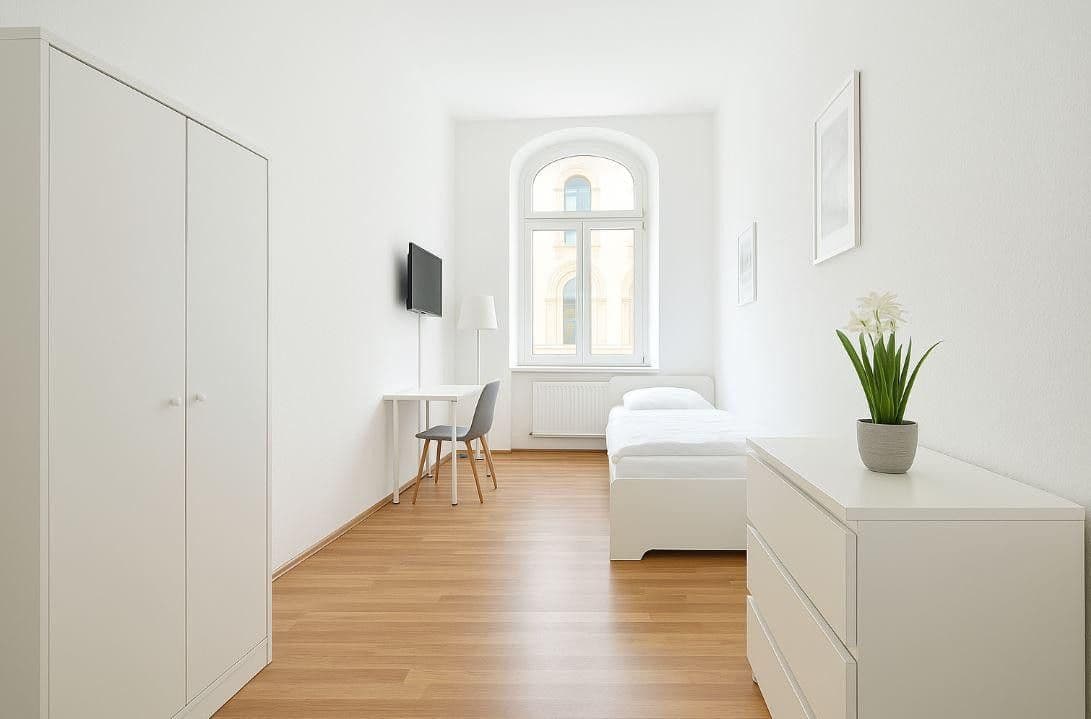 Pronájem bytu 14 m², Wilhelm-Külz-Str. 6, Halle, Sasko-Anhaltsko Pronájem bytu 14 m², Wilhelm-Külz-Str. 6, Halle, Sasko-Anhaltsko