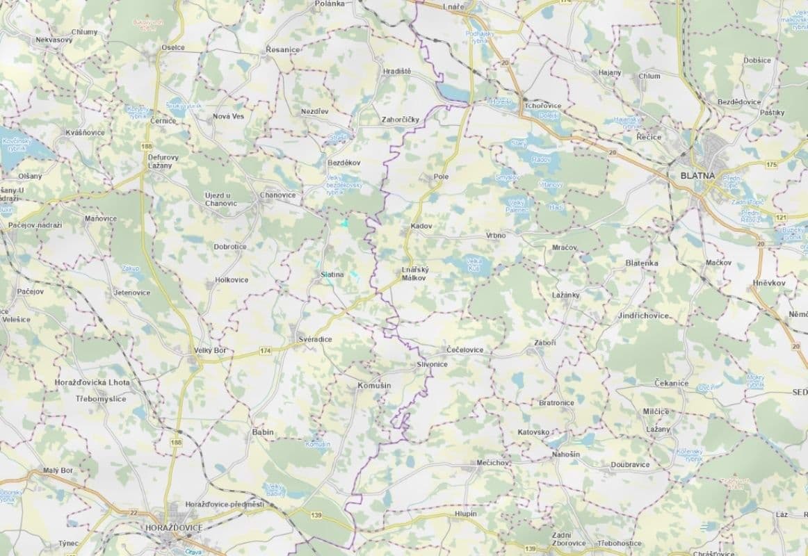 Prodej pozemku 4.661 m², Slatina, Plzeňský kraj Prodej pozemku 4.661 m², Slatina, Plzeňský kraj