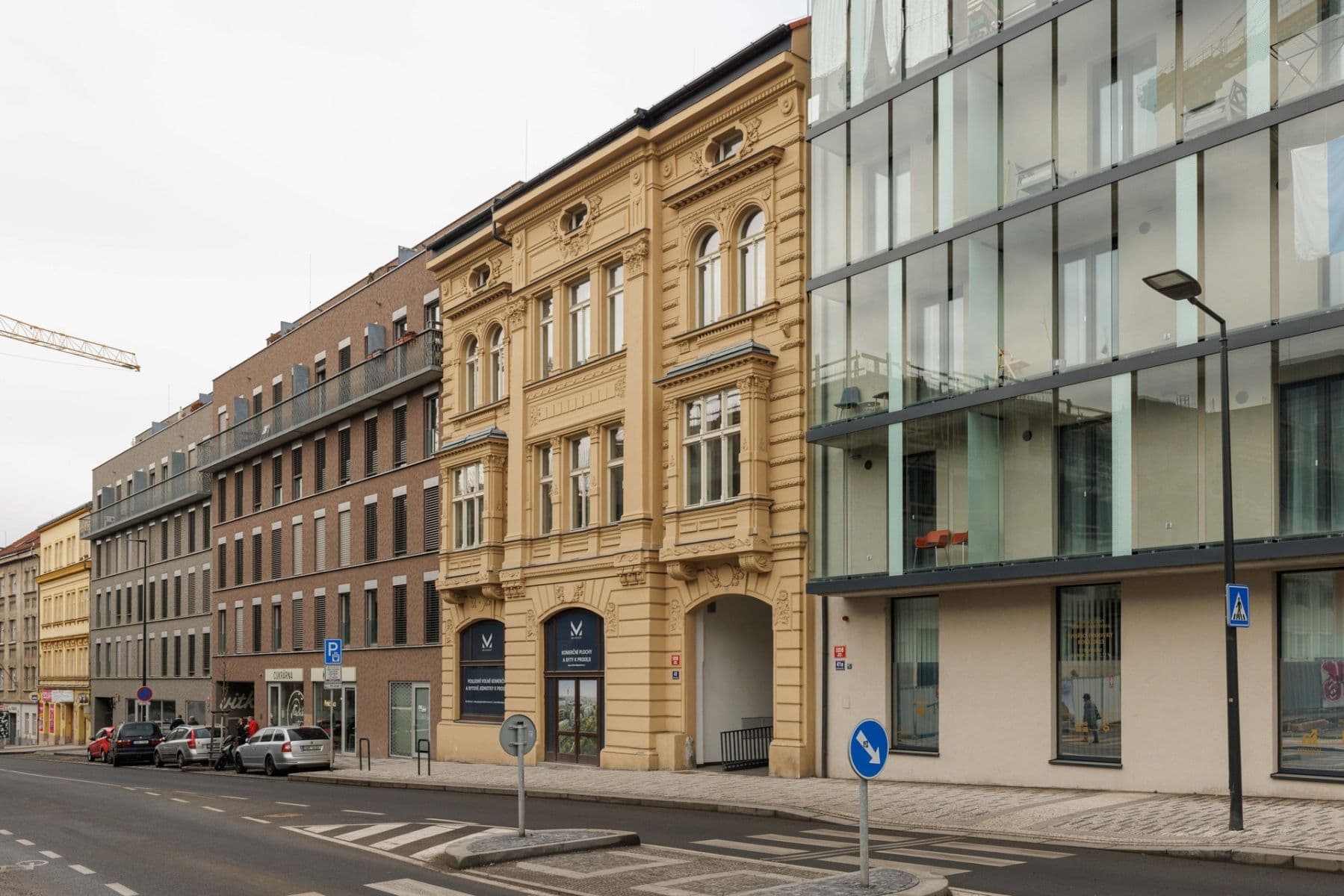 Pronájem bytu 1+kk 37 m², Hartigova, Praha, Praha Pronájem bytu 1+kk 37 m², Hartigova, Praha, Praha