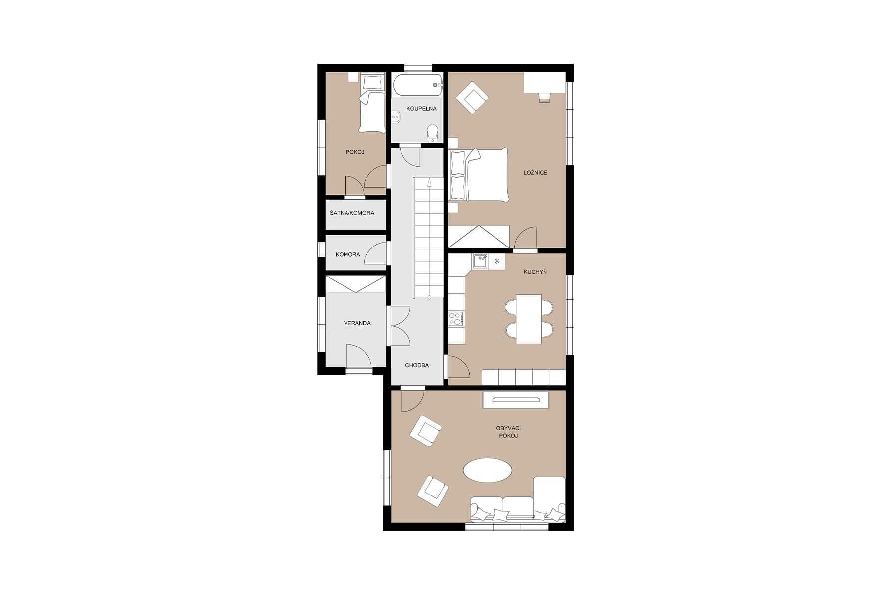 Prodej domu 150 m², pozemek 816 m², Malešov, Středočeský kraj Prodej domu 150 m², pozemek 816 m², Malešov, Středočeský kraj